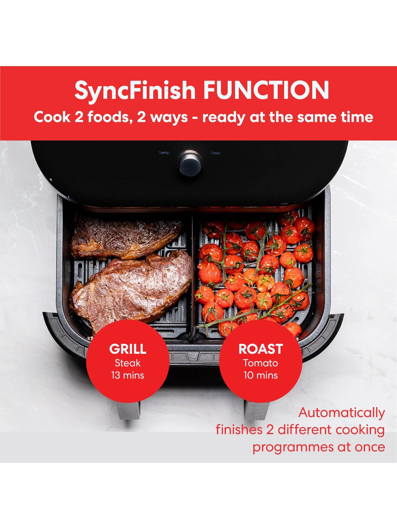 Image 5 of 8 of Instant Vortex VersaZone 9 Air Fryer with ClearCook - Stainless Steel