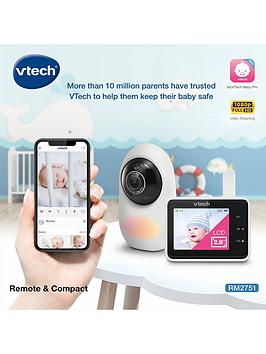Vtech Rm2751 2.8 Inch Smart Wi-Fi 1080P Video Baby Monitor
