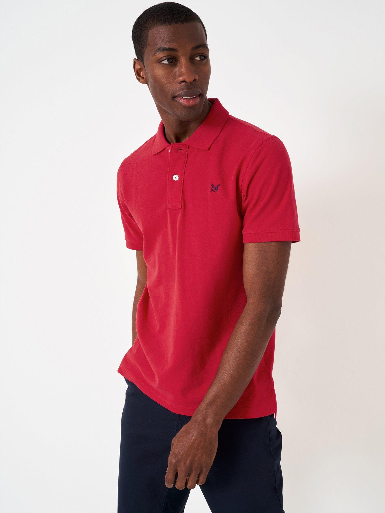 Bright store red chinos