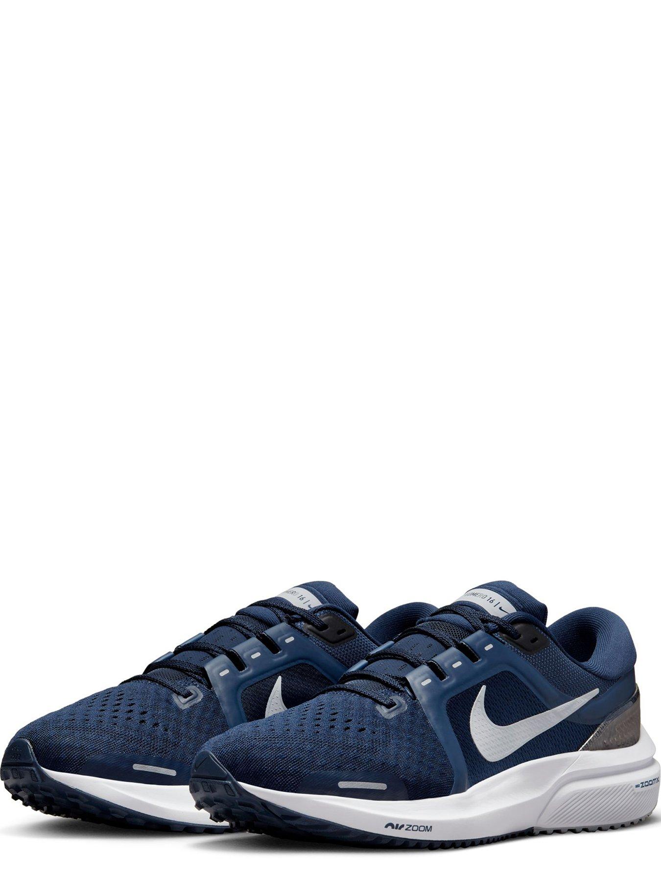 Navy hot sale running trainers