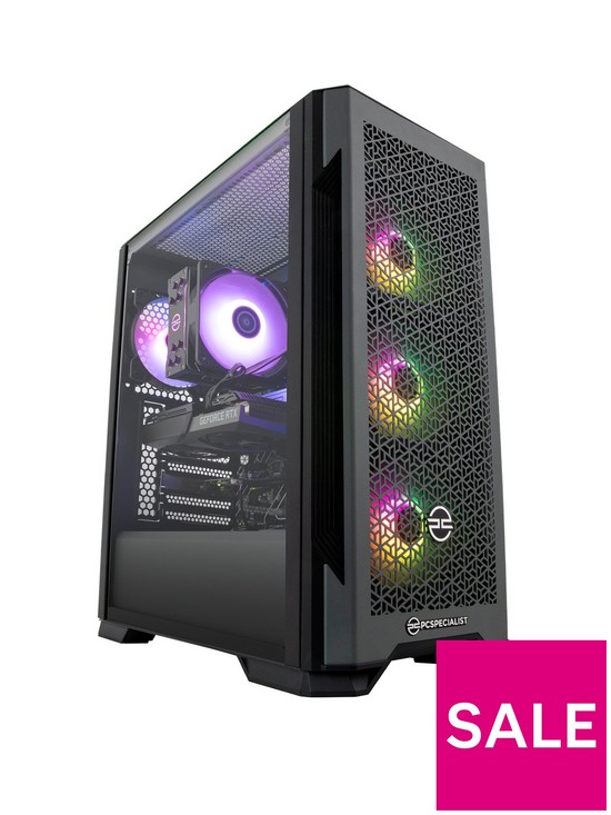 front image of pcspecialist-cypher-g60s-gaming-desktop-pc-rtx-4060-intel-core-i5-16gb-ram-1tbnbspssd