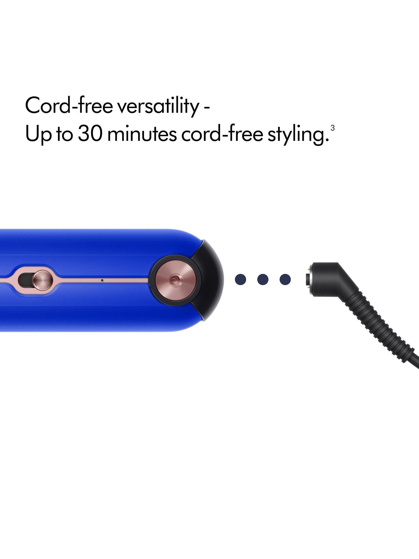 Image 3 of 7 of Dyson Corrale&trade; Cordless Hair Straightener - Vinca Blue &amp; Ros&eacute;