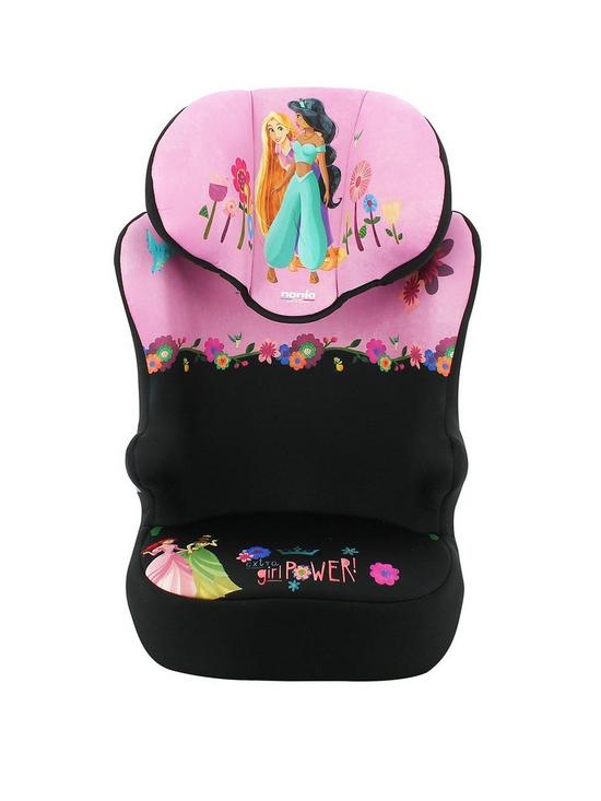 stillFront image of disney-princess-start-i-high-back-booster-car-seat-100-150cm-4-to-12-yearsnbsp