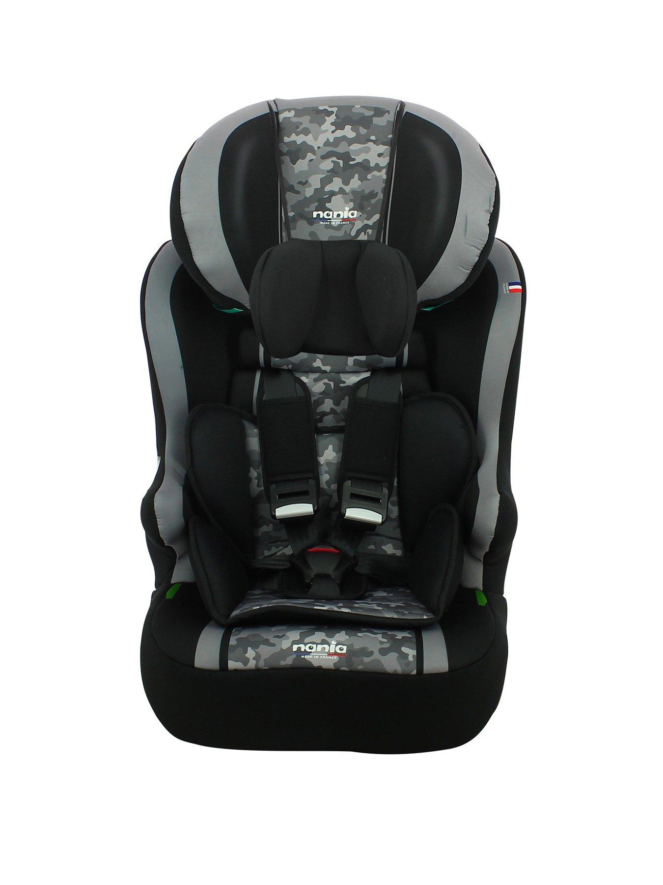 Nania Race I Belt Fitted High Back Booster Car Seat Camo Stone