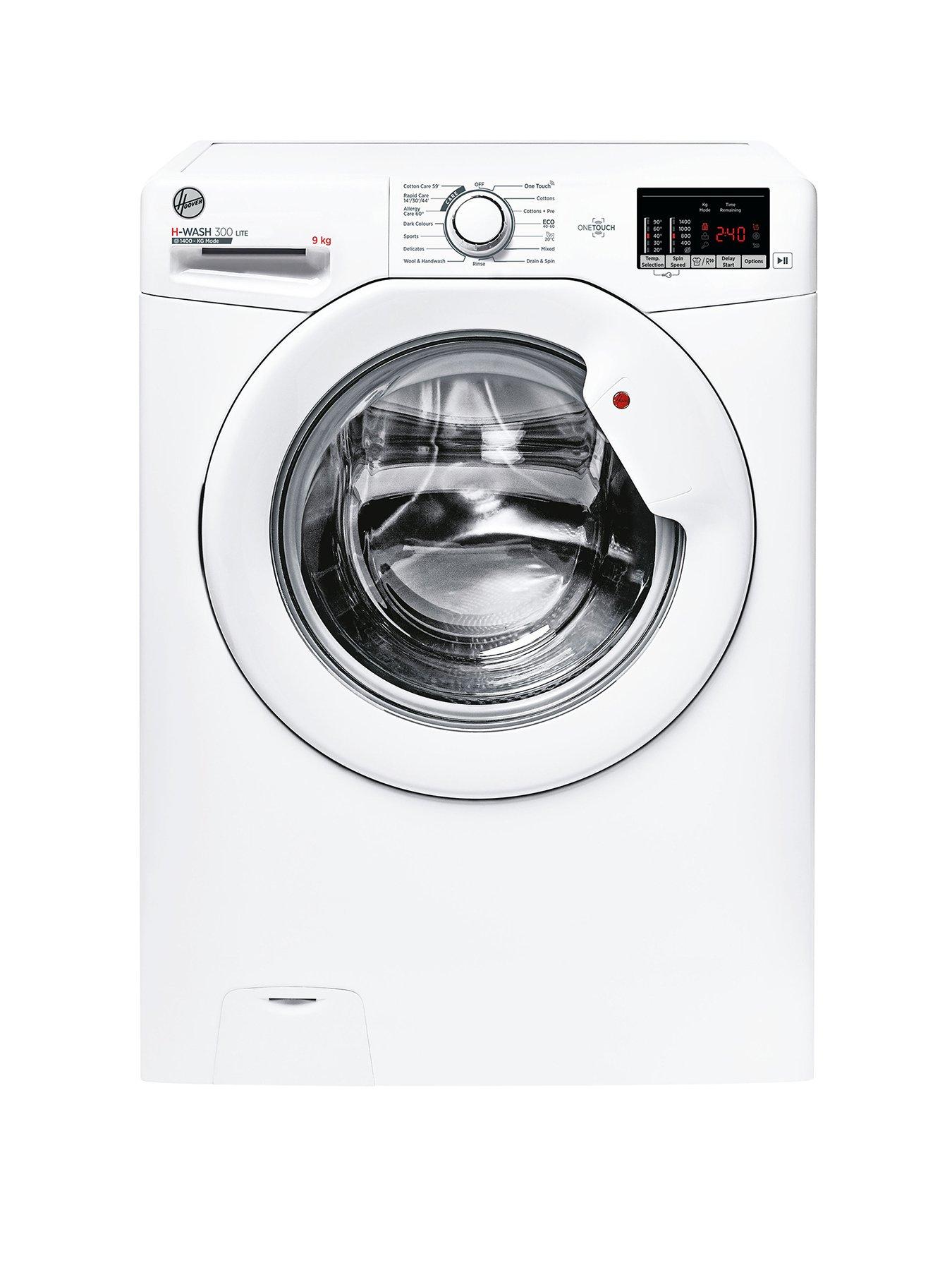 undefined H3W492DA4/1-80 Washing Machine, 9kg, 1400 spin - White