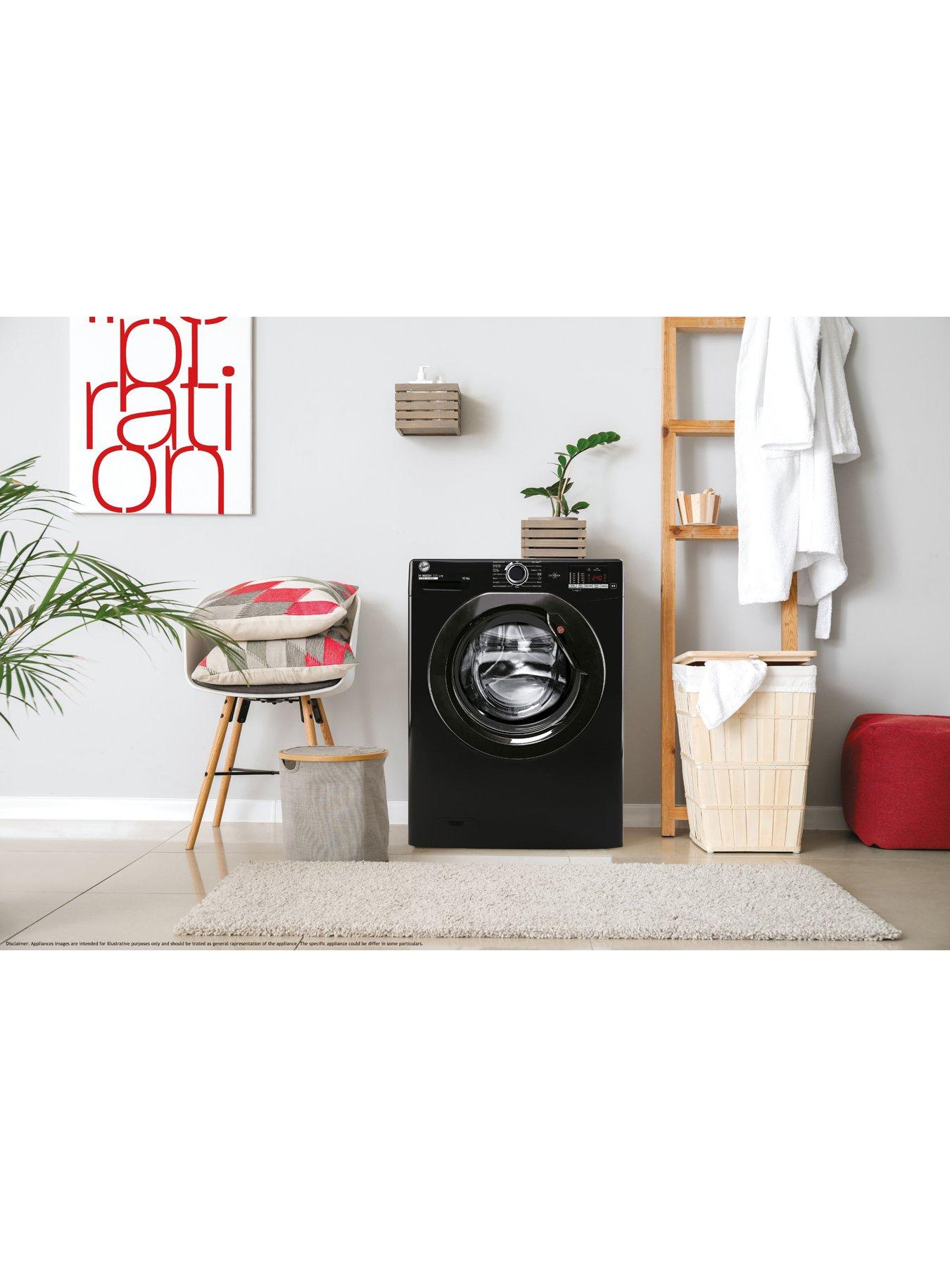 Image 3 of 4 of Hoover H-WASH 300 LITE&nbsp;H3W492DABB4/1-80 9kg Load, 1400&nbsp;Spin&nbsp;Washing Machine -&nbsp;Black