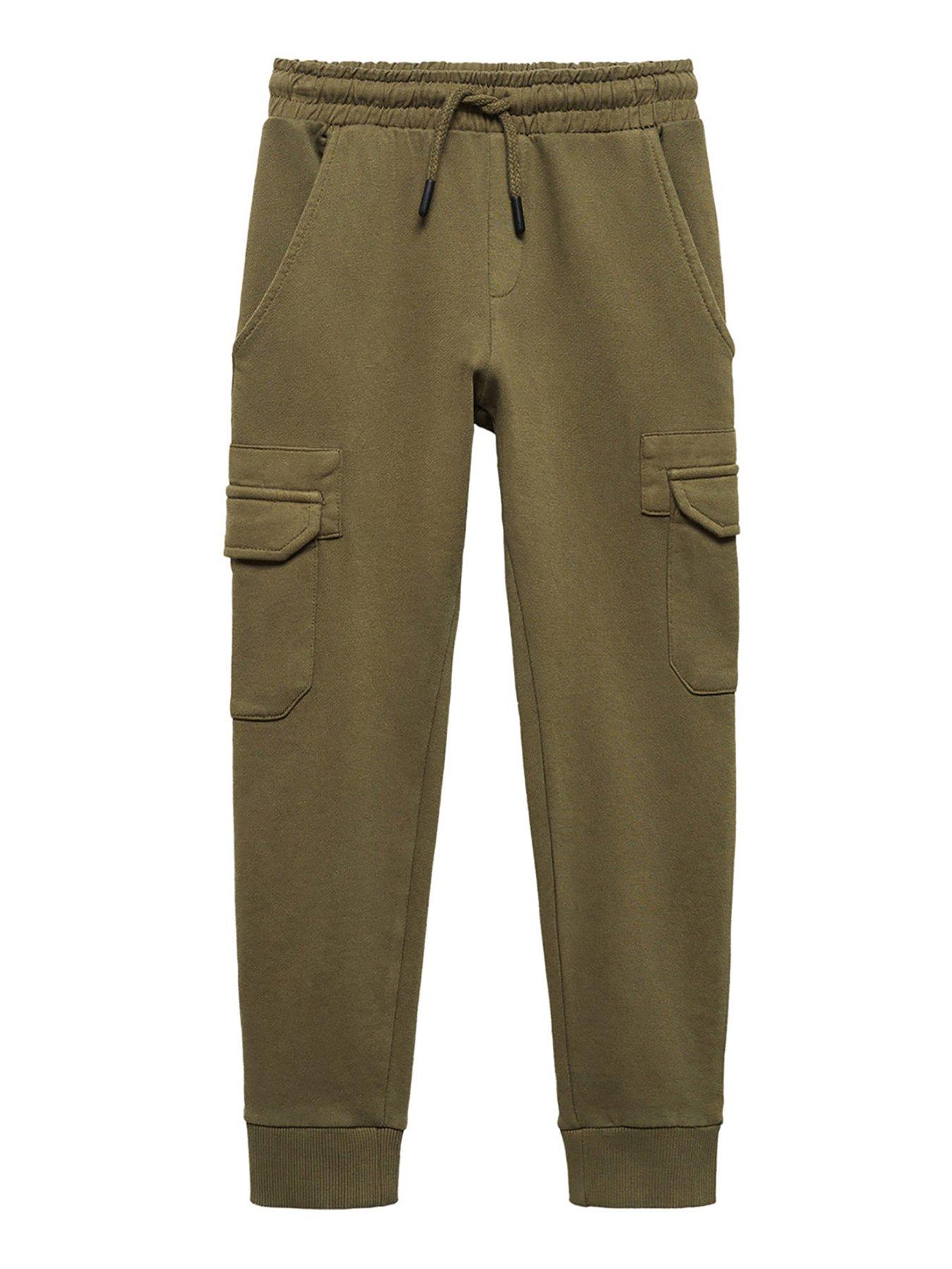 Boys khaki store joggers