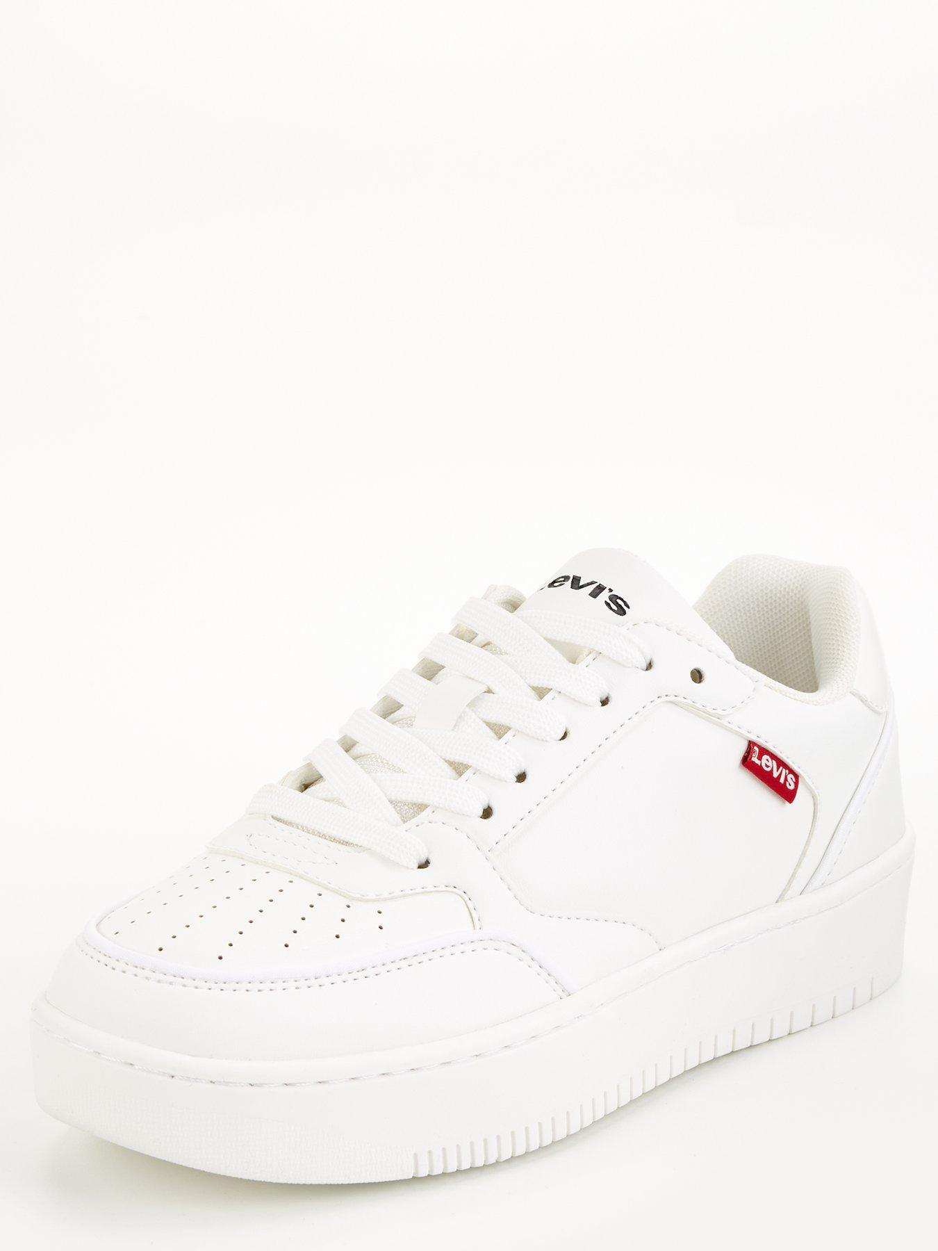 Paige Basket Trainer White