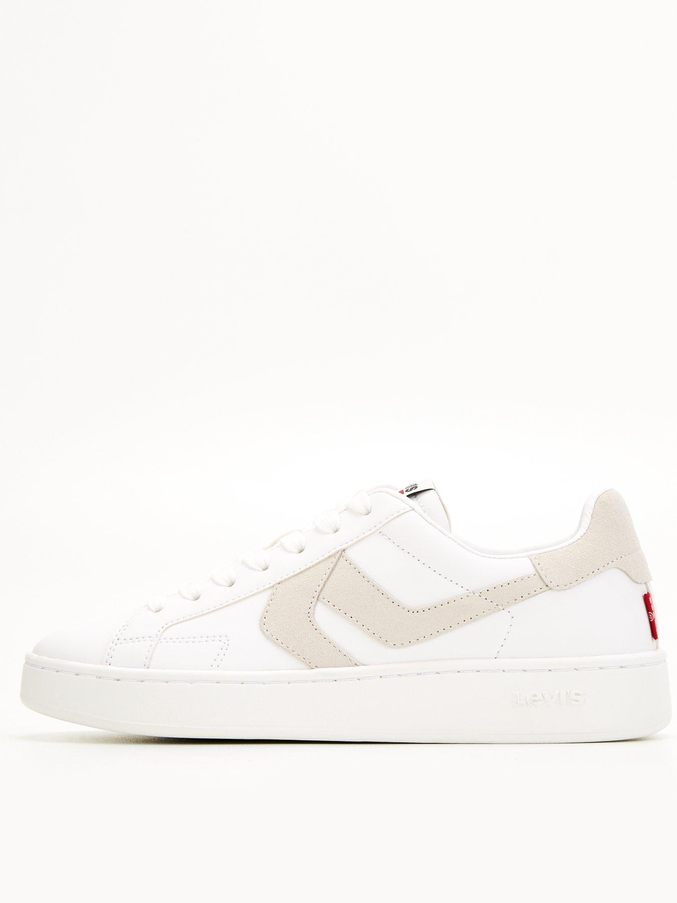 undefined Swift Leather Trainers - White