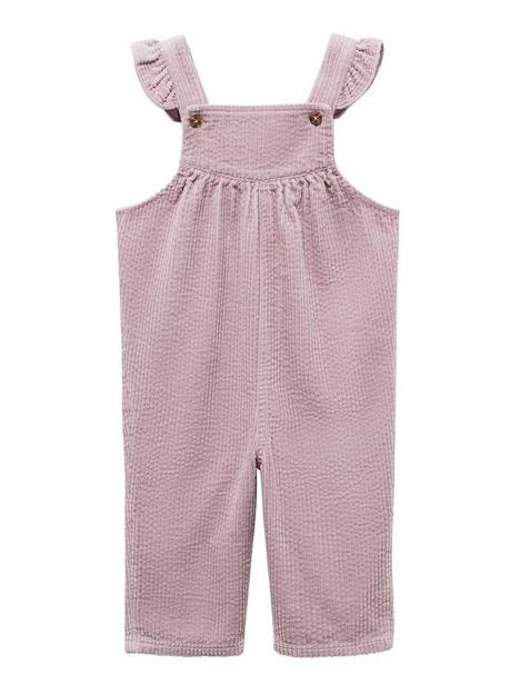 mango-younger-girls-cord-dungarees--purple