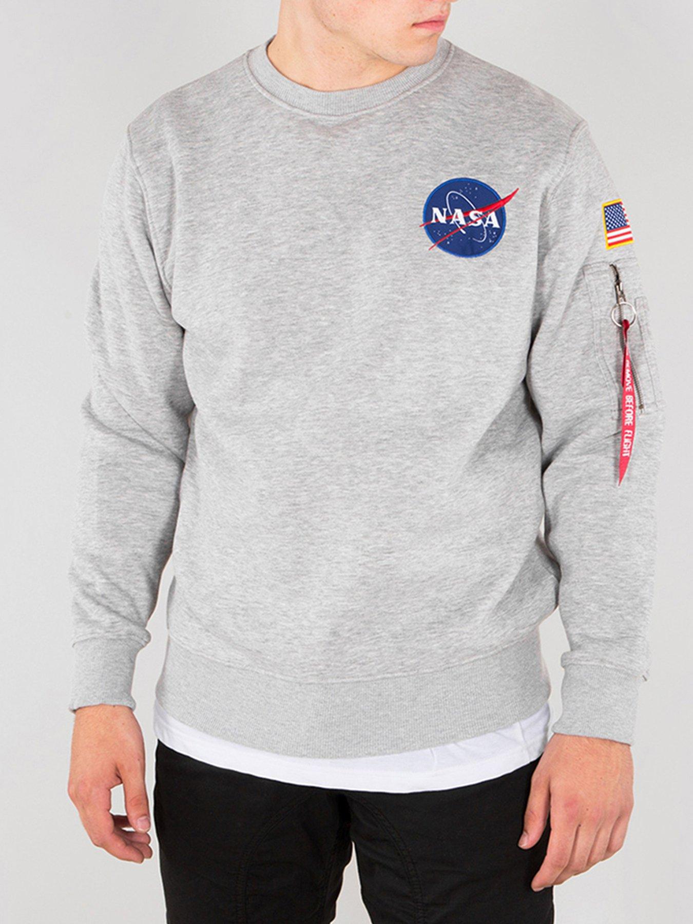 Alpha Industries Space Shuttle Sweatshirt - Grey