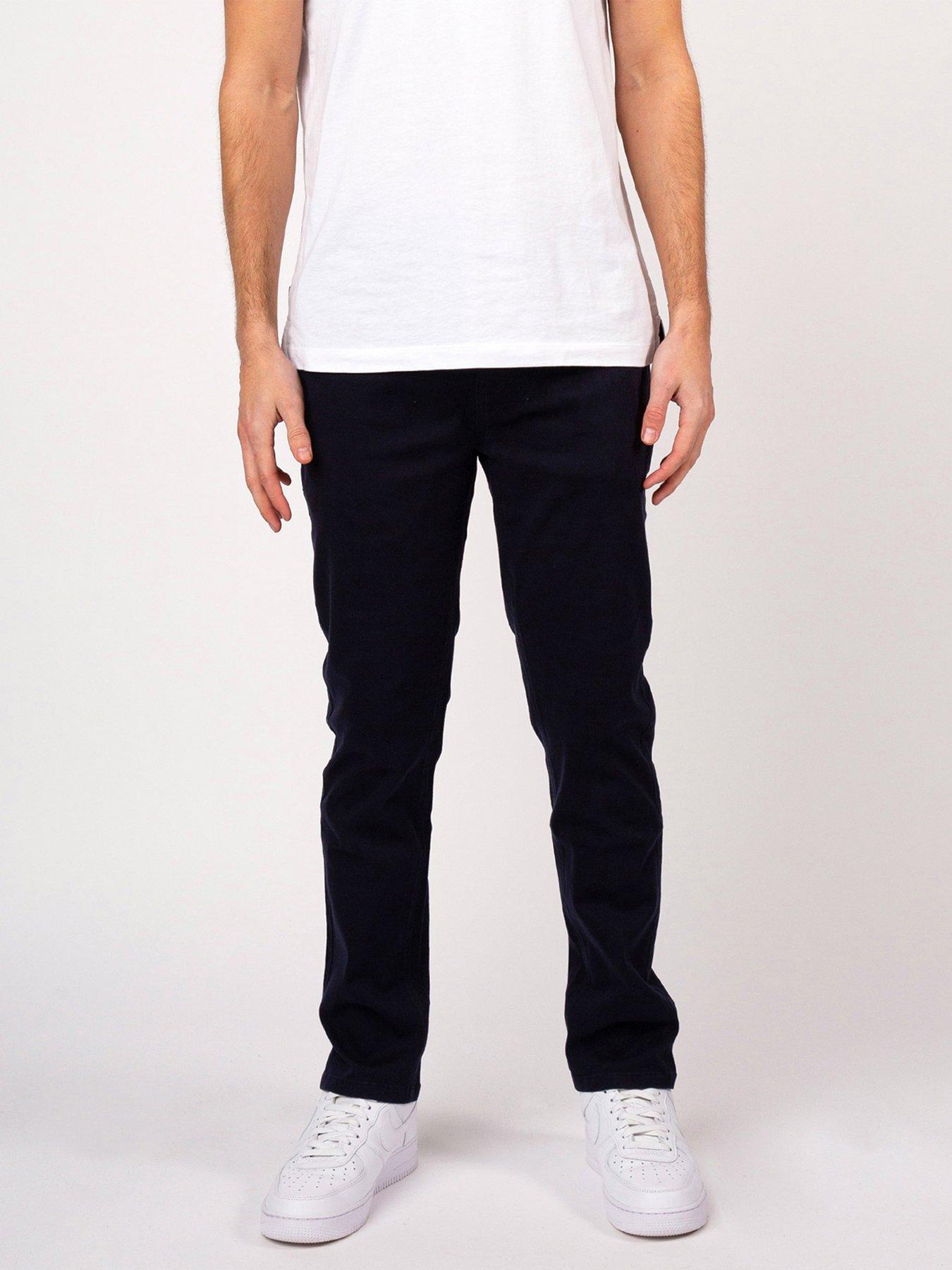 undefined Alpa Smart Chino Trousers - Navy