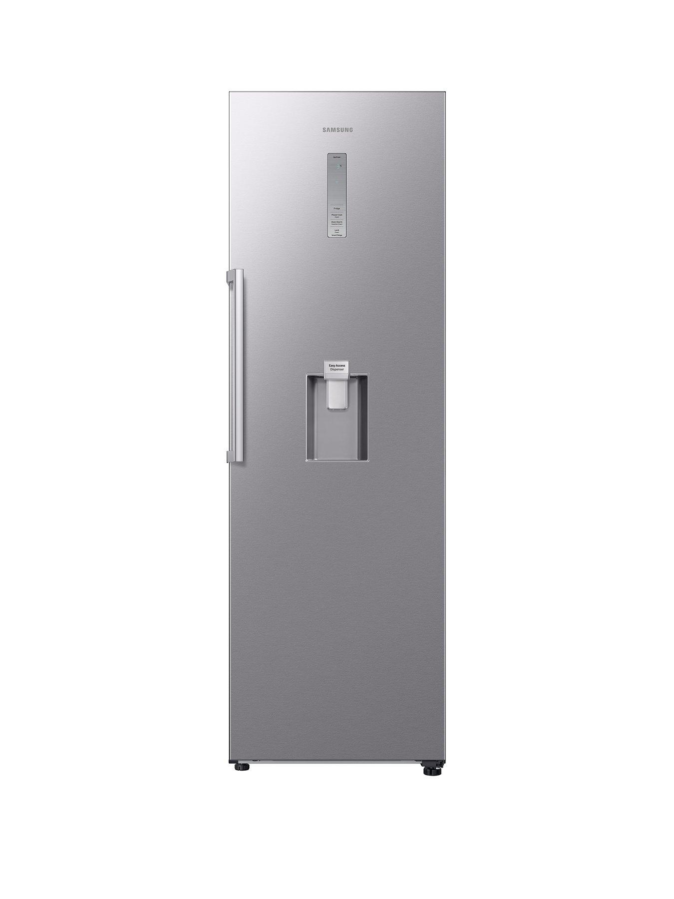undefined RR7000 RR39C7DJ5SA/EU 60cm Wide, Tall One-Door Fridge with Non-Plumbed Water Dispenser - E Rated - Silver
