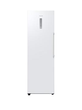 Product photograph of Samsung Rr7000 Rz32c7bdeww Eu 60cm Wide Tall One-door Freezer With Wi-fi Embedded Amp Smartthings - E Rated - White from very.co.uk