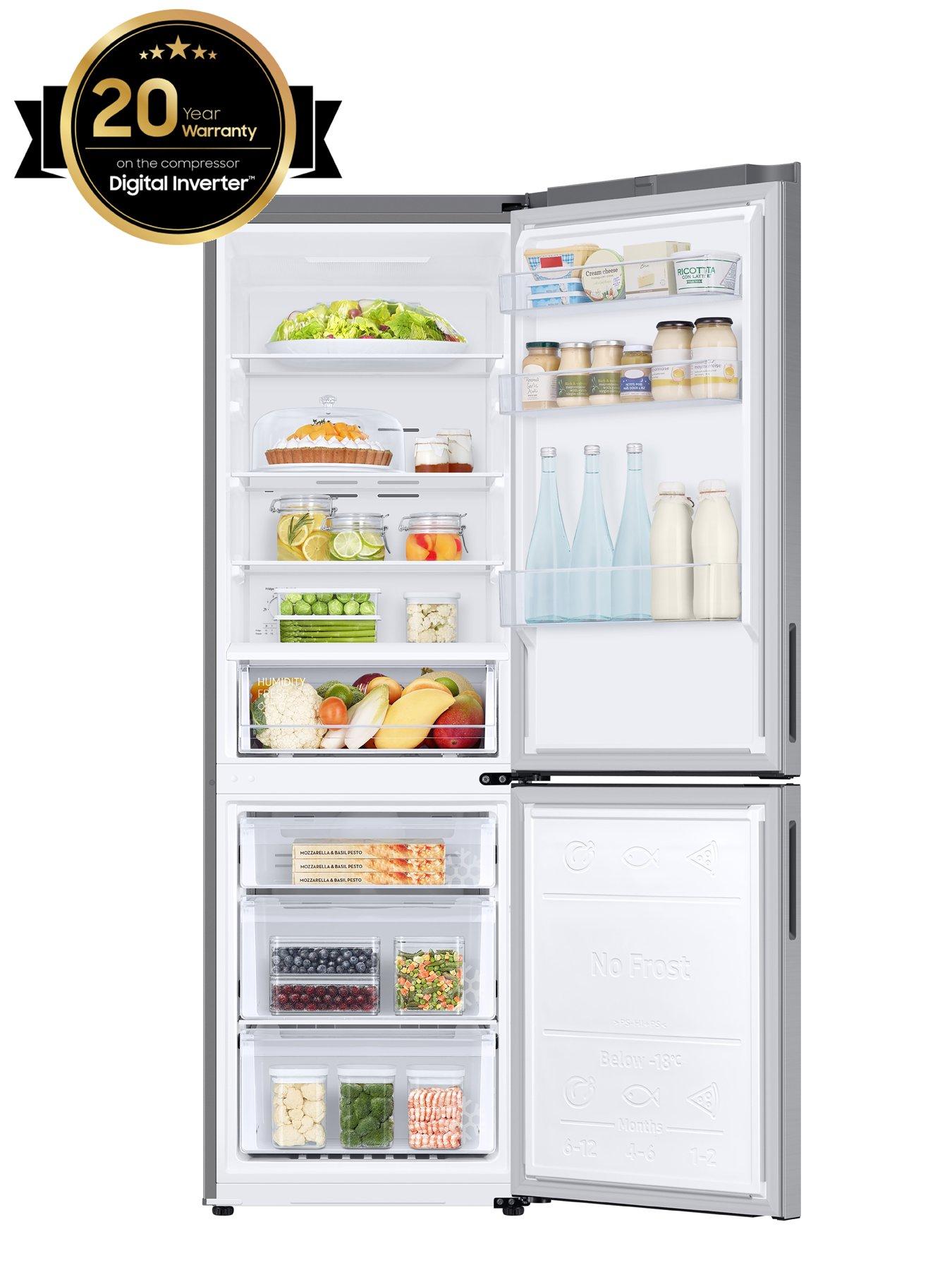 Image 2 of 8 of Samsung RB33B610ESA/EU Classic Fridge Freezer with SpaceMax&trade; Technology - E Rated -&nbsp;Silver
