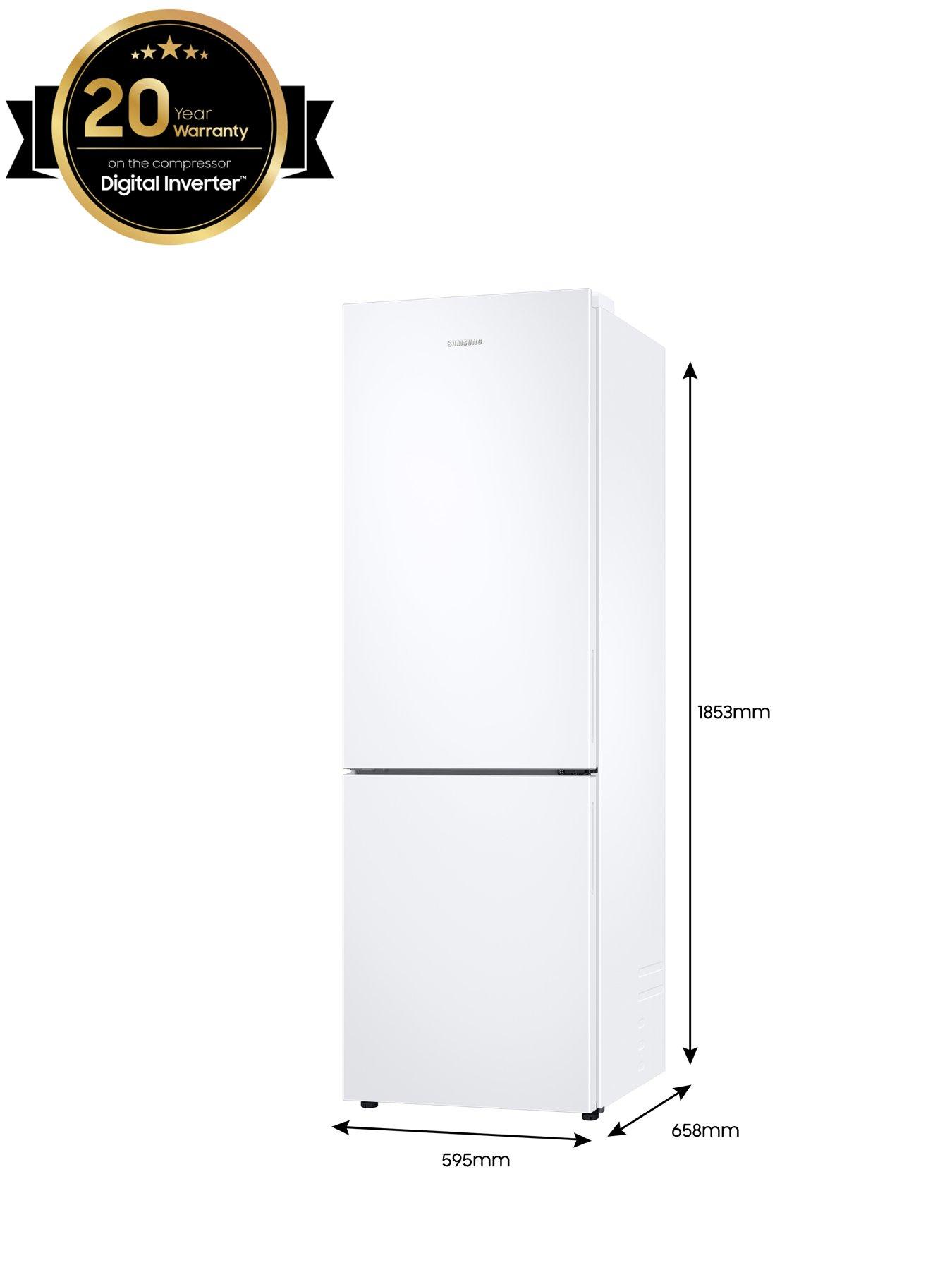 Image 7 of 8 of Samsung RB33B610EWW/EU Classic Fridge Freezer with SpaceMax&trade; Technology - E Rated -&nbsp;White
