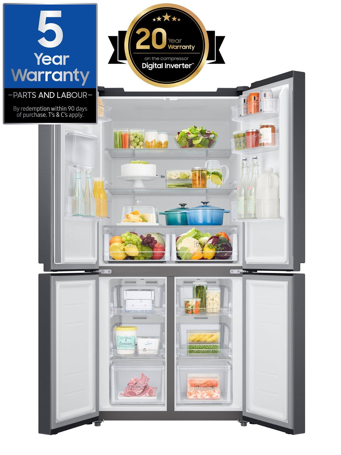 Samsung RF48A401EB4/EU French Style Fridge Freezer with Twin Cooling