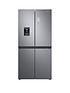  image of samsung-rf48a401em9eu-french-style-fridge-freezer-with-twin-cooling-plus-e-ratednbsp-nbspgentle-silver-matt