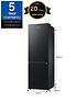  image of samsung-rb7300tnbsprb34c600ebneunbsp4-series-frost-free-classic-fridge-freezer-with-all-around-cooling-e-rated-black