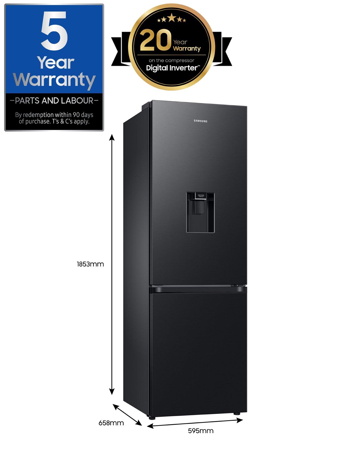Image 7 of 8 of Samsung RB7300T RB34C632EBN/EU Classic Fridge Freezer with Non Plumbed Water Dispenser&nbsp;- E Rated - Black