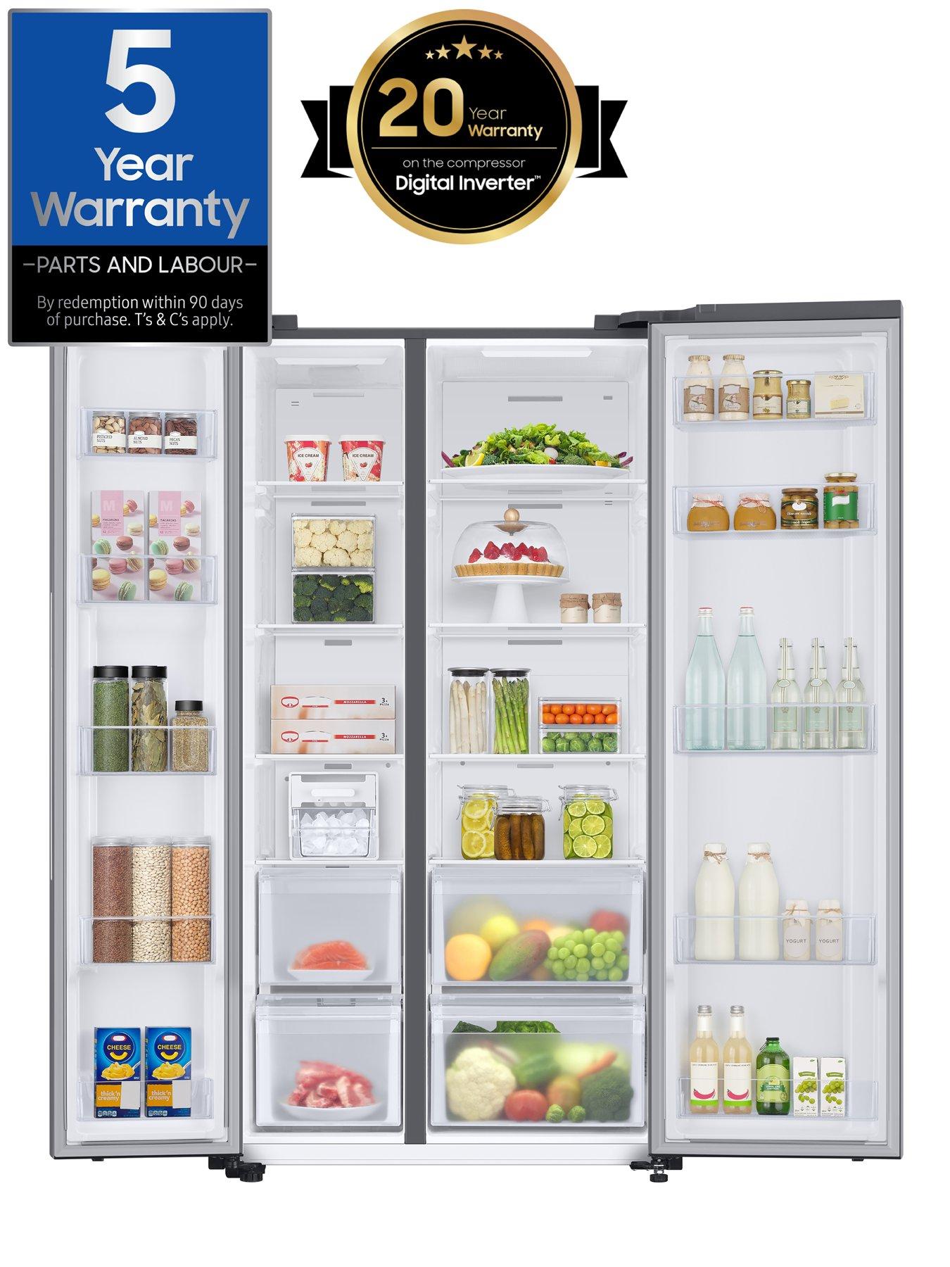 Image 2 of 8 of Samsung RS66A8101S9/EU Series 6&nbsp;American-Style Fridge Freezer with SpaceMax Technology - E Rated -&nbsp;Silver