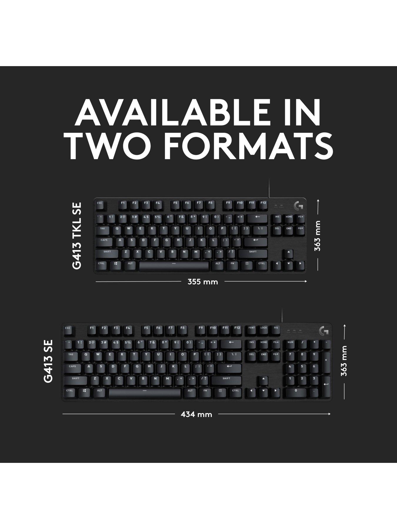Image 6 of 7 of LogitechG Logitech G413 SE Full-Size Mechanical Gaming Keyboard