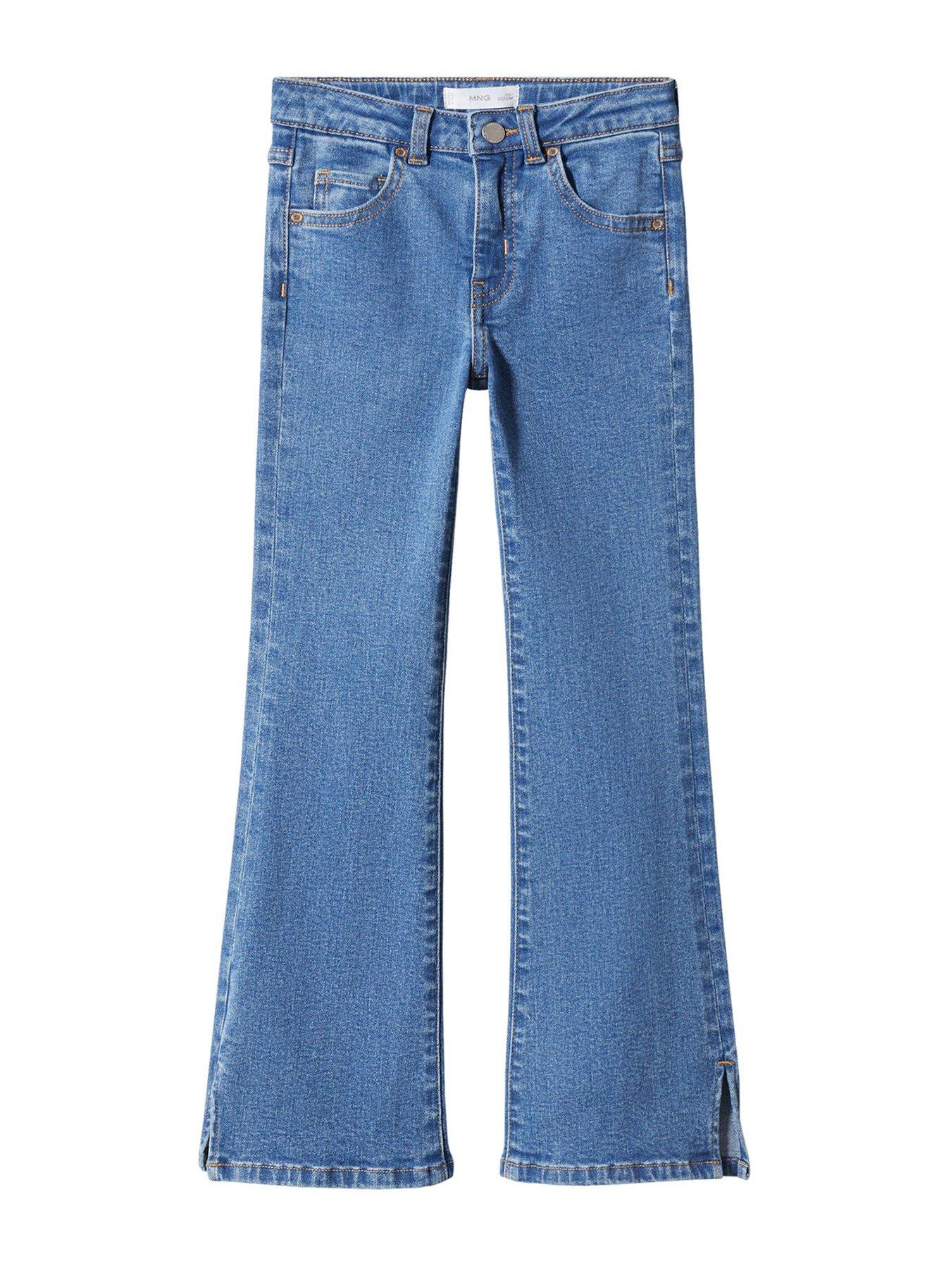 Girls Flared Jeans - Blue