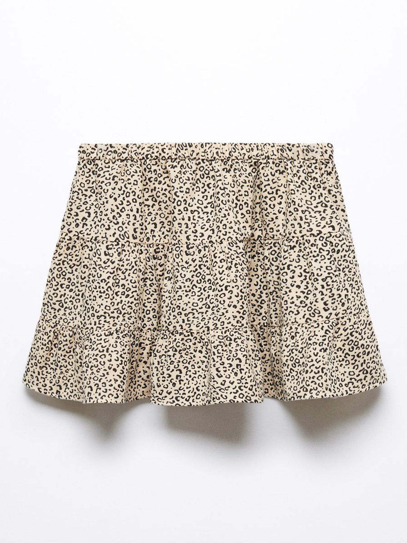 Leopard print hotsell skirt girls