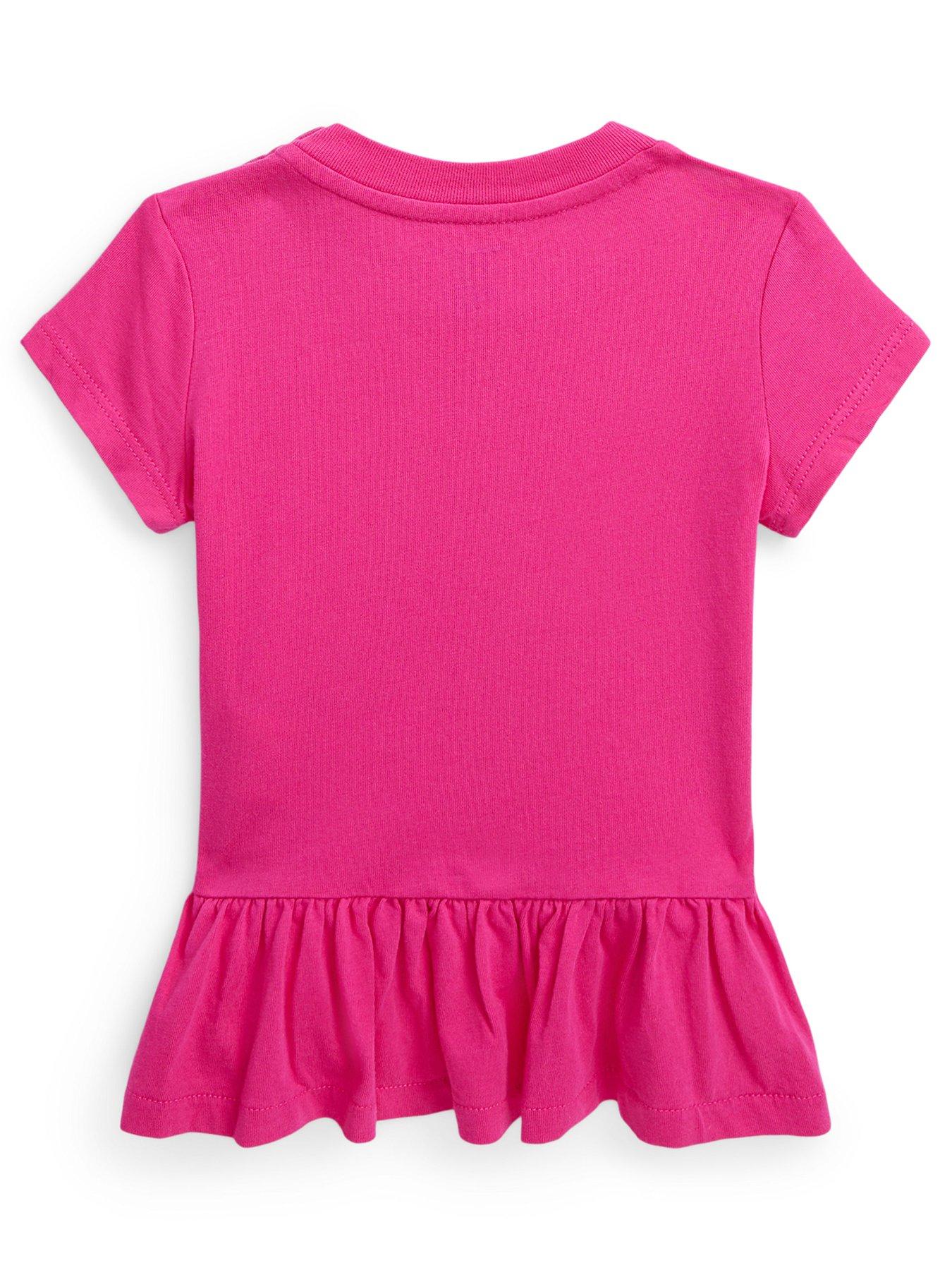 Baby pink ralph outlet lauren t shirt