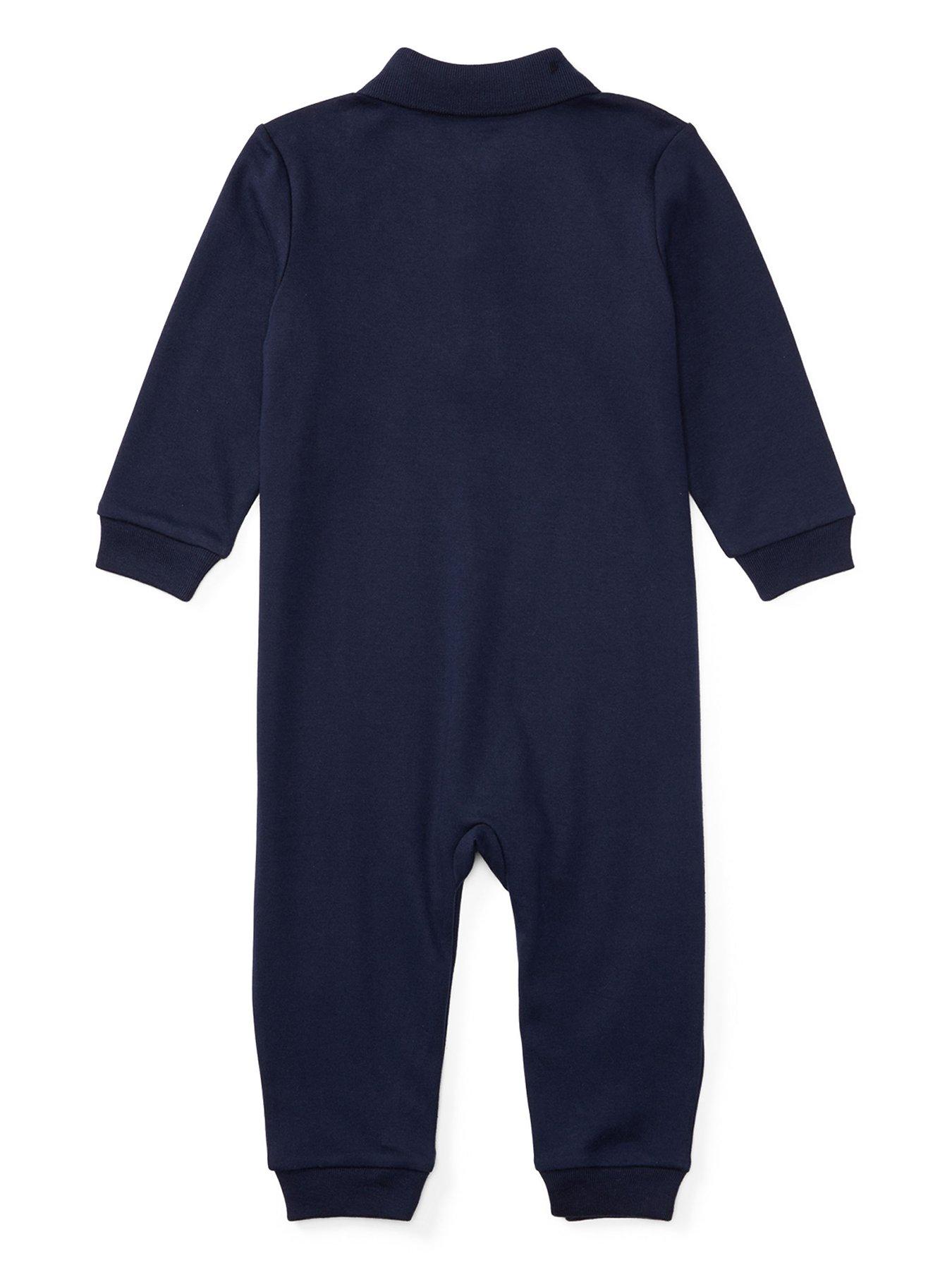 Polo Ralph Lauren Baby Boys All Over Pony Coverall French Navy Very