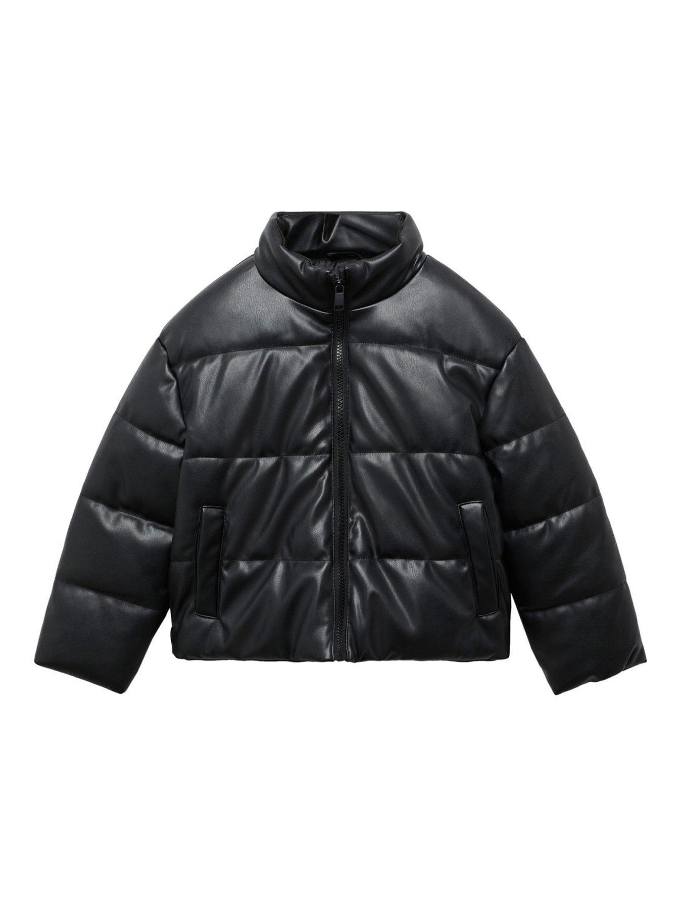 Girls hotsell pu jacket