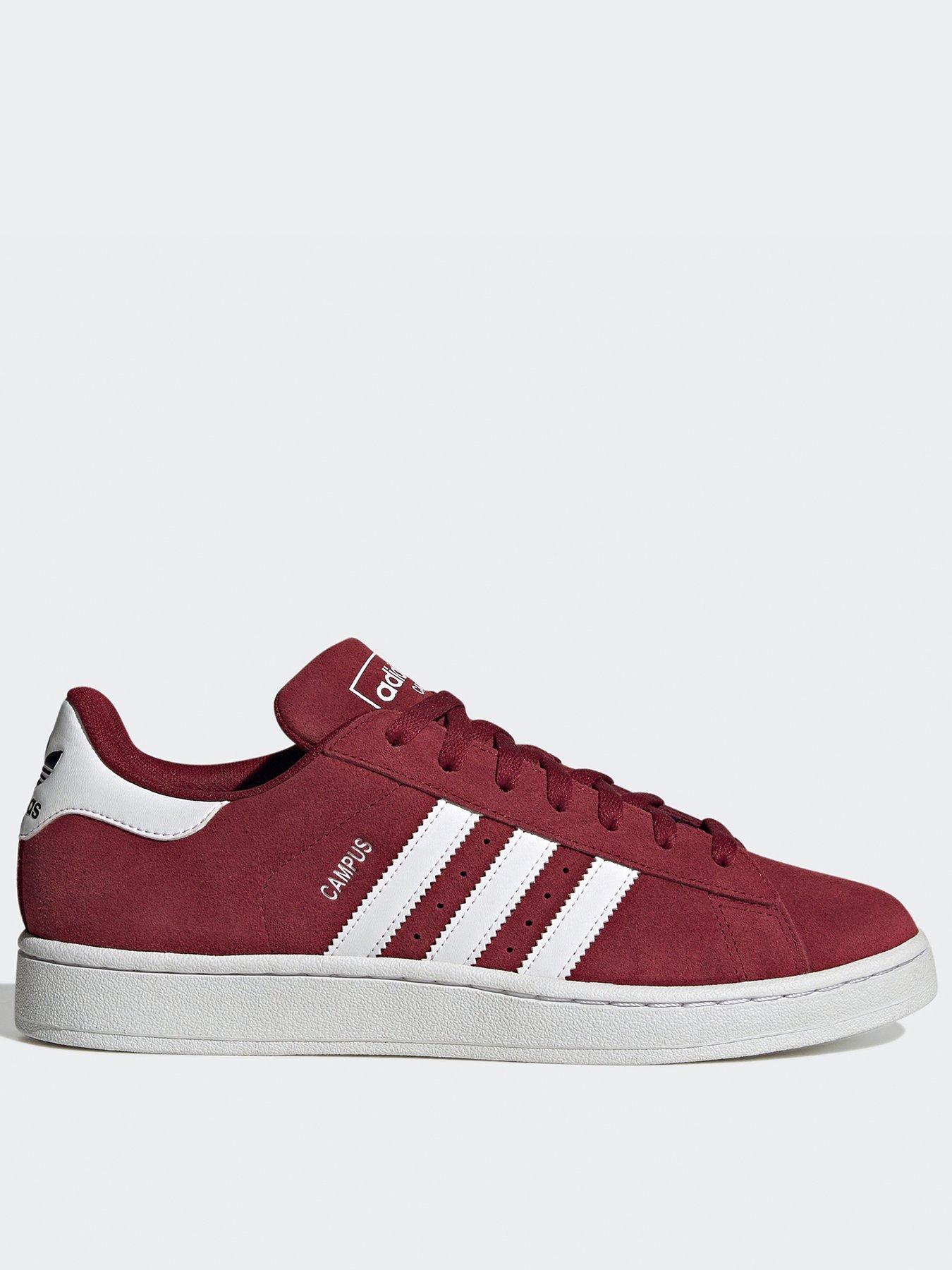 Dark store red adidas