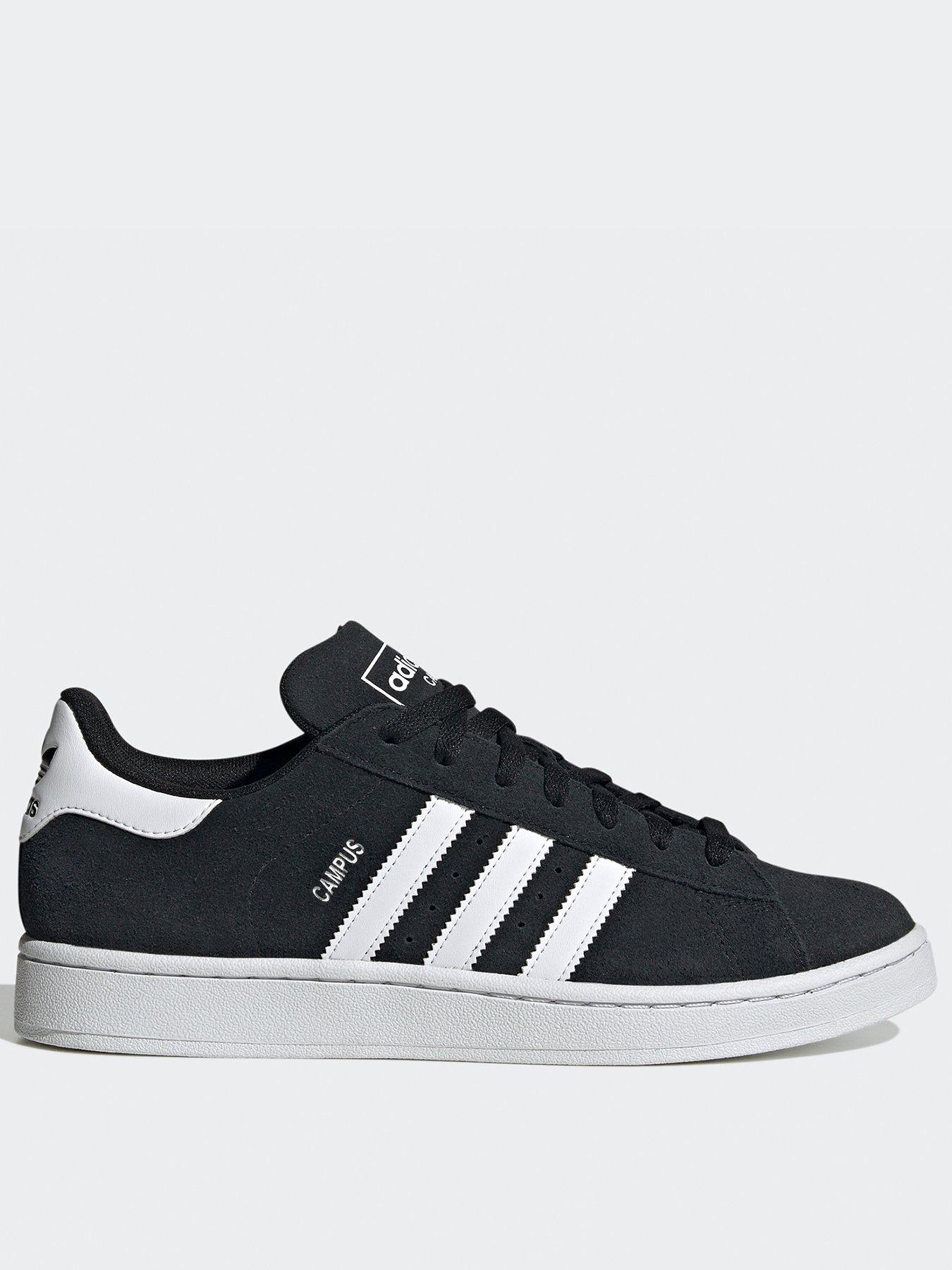 adidas Originals Mens Campus 2 Trainers Black White Very