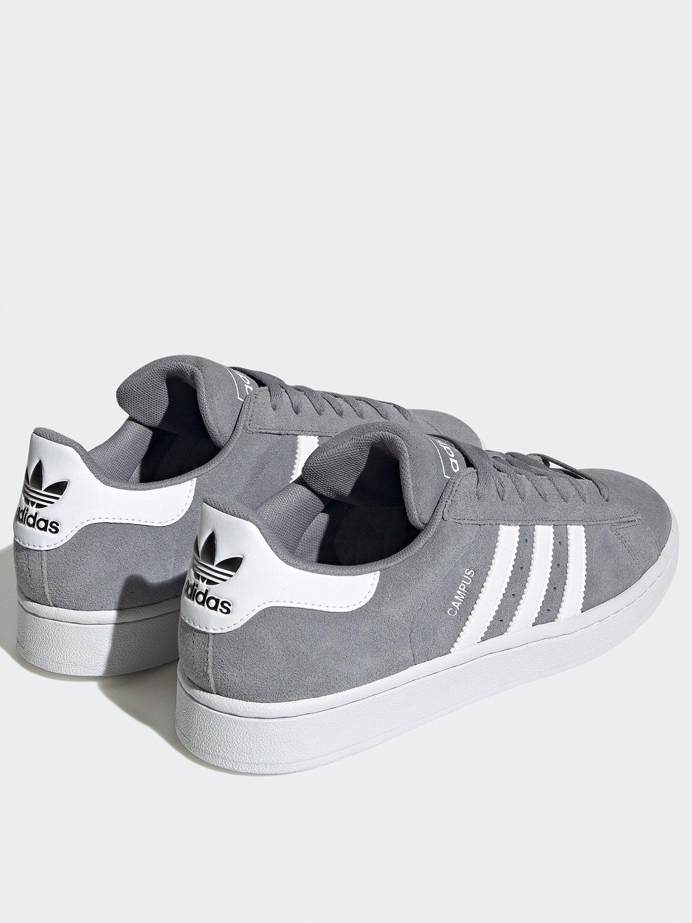 Adidas grey 2024 campus trainers mens