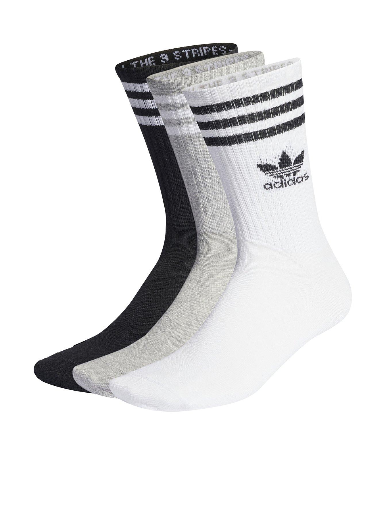 Adidas 3 outlet stripes socks