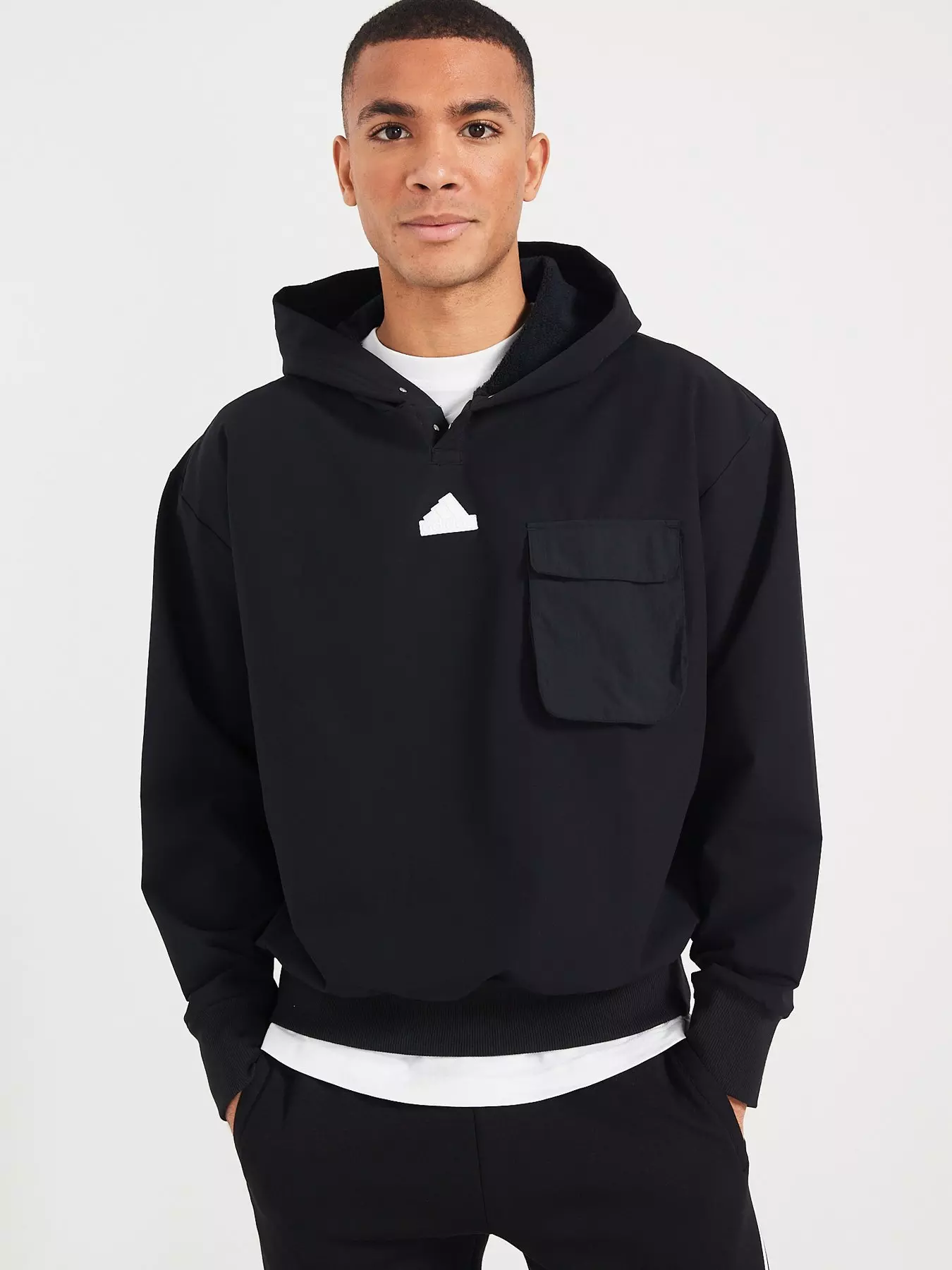 Tenmix Mens Zip Up Hooded Sweatshirt Soft Outwear Color Block Workout Hoodies  Jackets Long Sleeve Hoodie Jacket White XL 