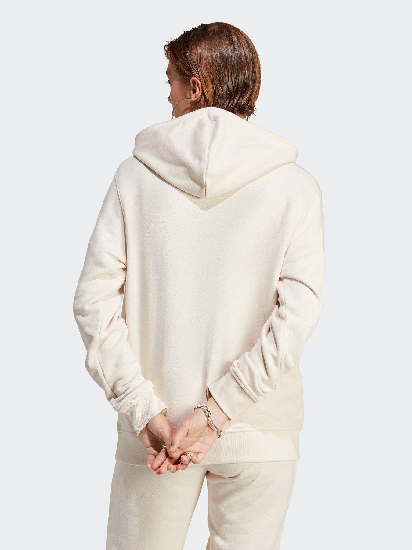 Adidas deals hoodie white