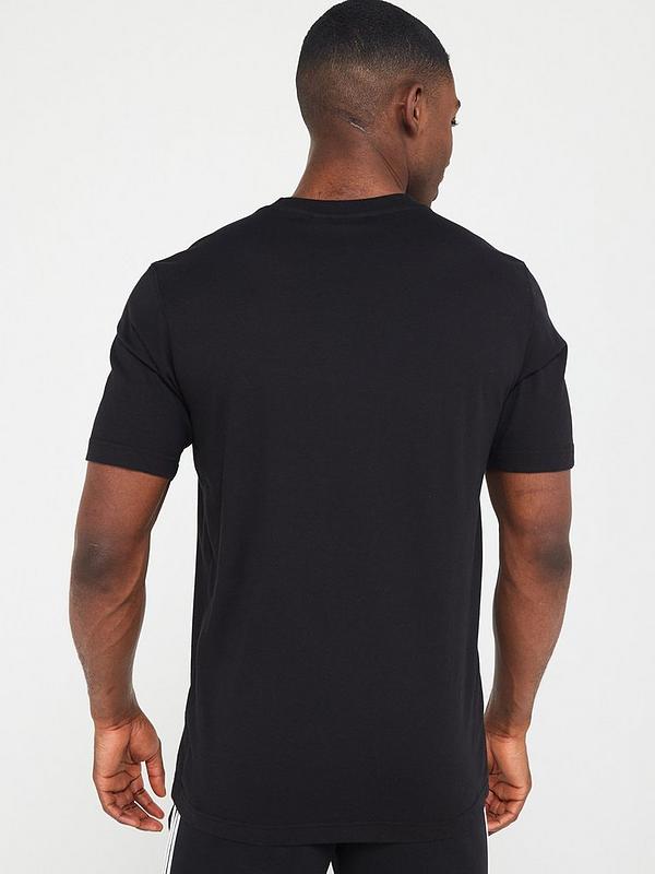 adidas Originals Men's Essential Trefoil T-Shirt - Black | Very.co.uk