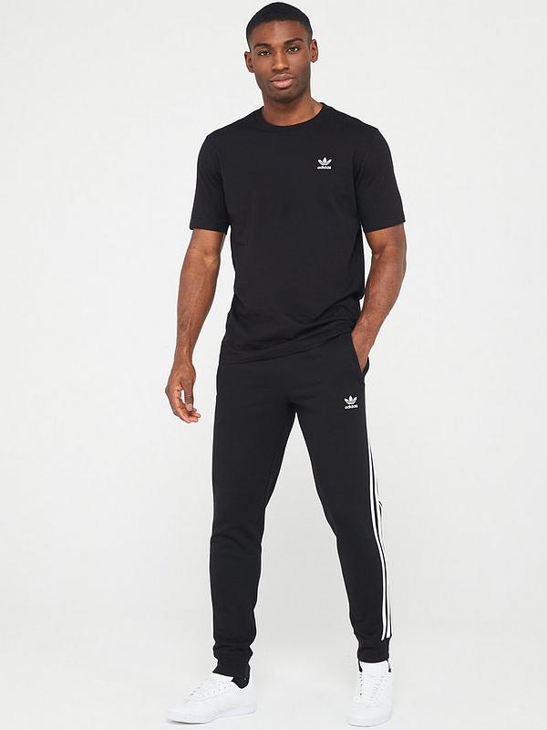 adidas Originals Men's Essential Trefoil T-Shirt - Black | Very.co.uk