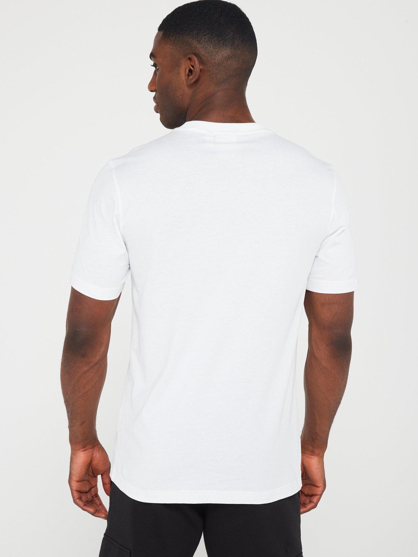 Adidas originals white on sale t shirt