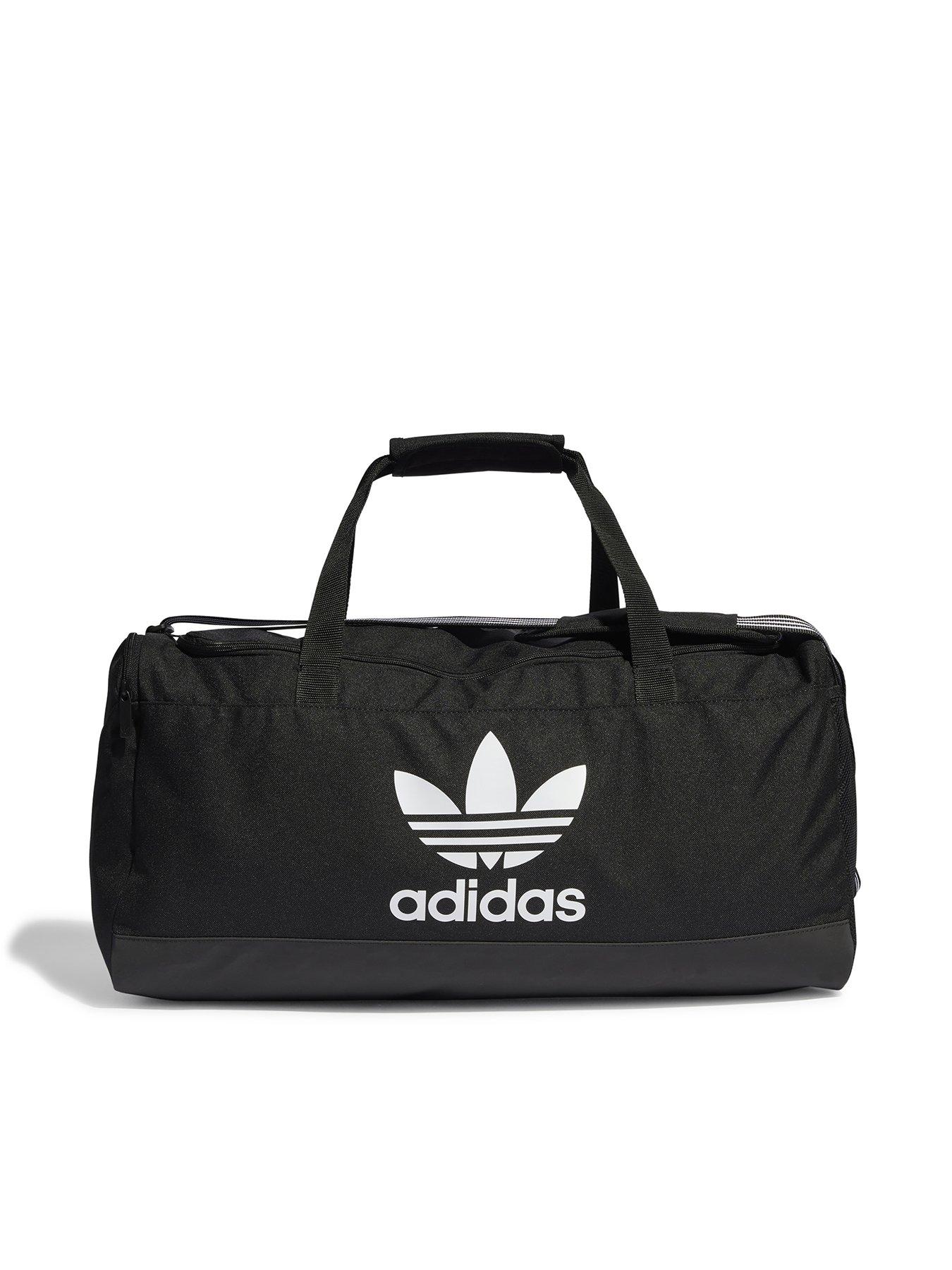 undefined Unisex Duffle Bag - Black/White