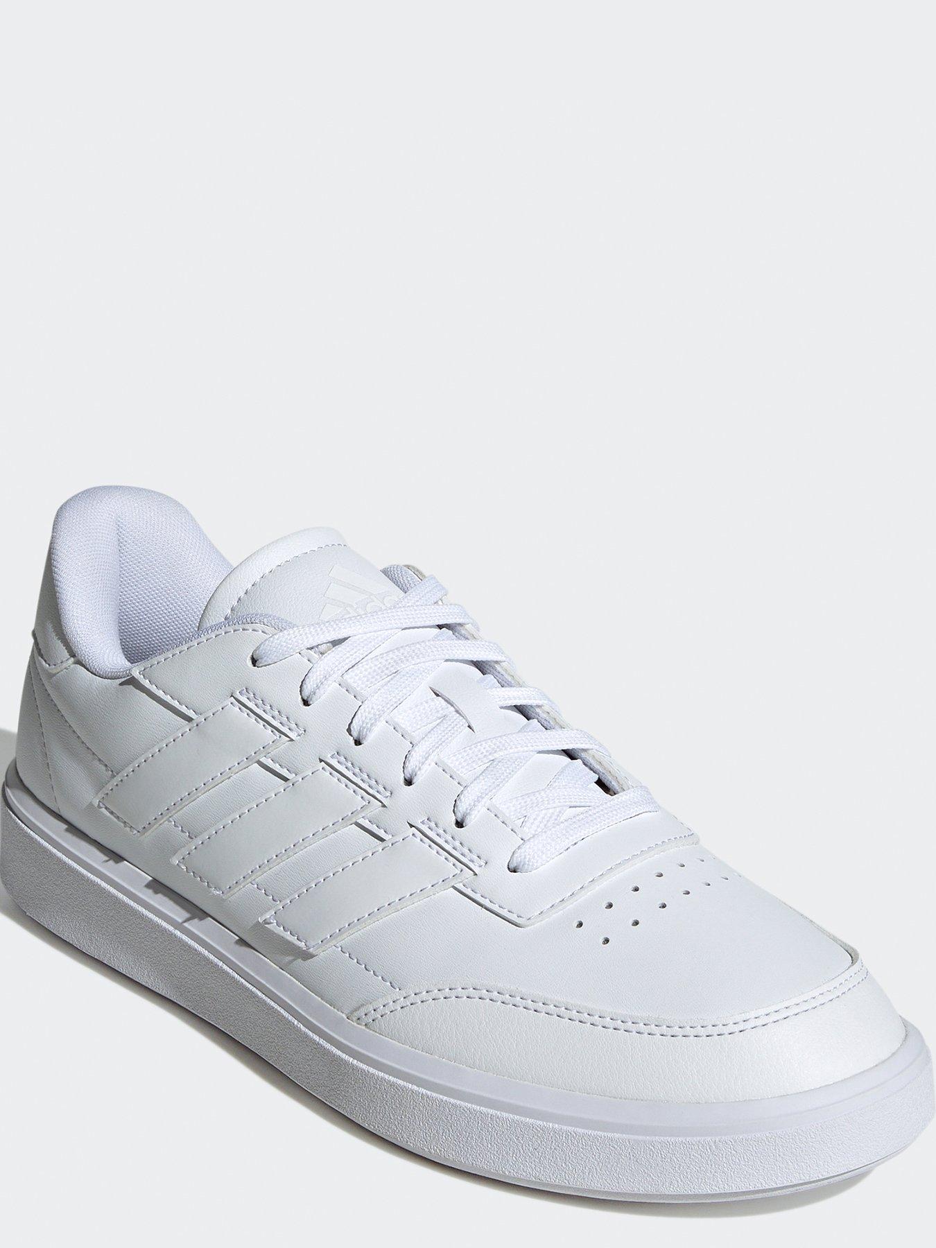 adidas Sportswear Mens Courtblock Trainers - White/White | very.co.uk