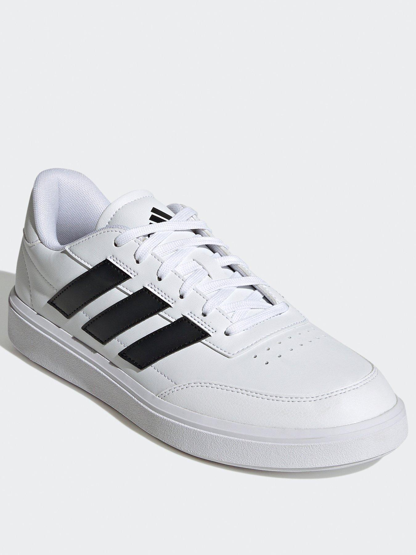 Image 3 of 8 of adidas Sportswear Mens Courtblock Trainers - White/Black