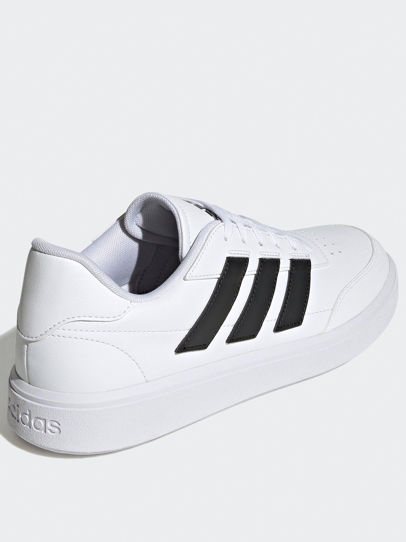 Image 4 of 8 of adidas Sportswear Mens Courtblock Trainers - White/Black