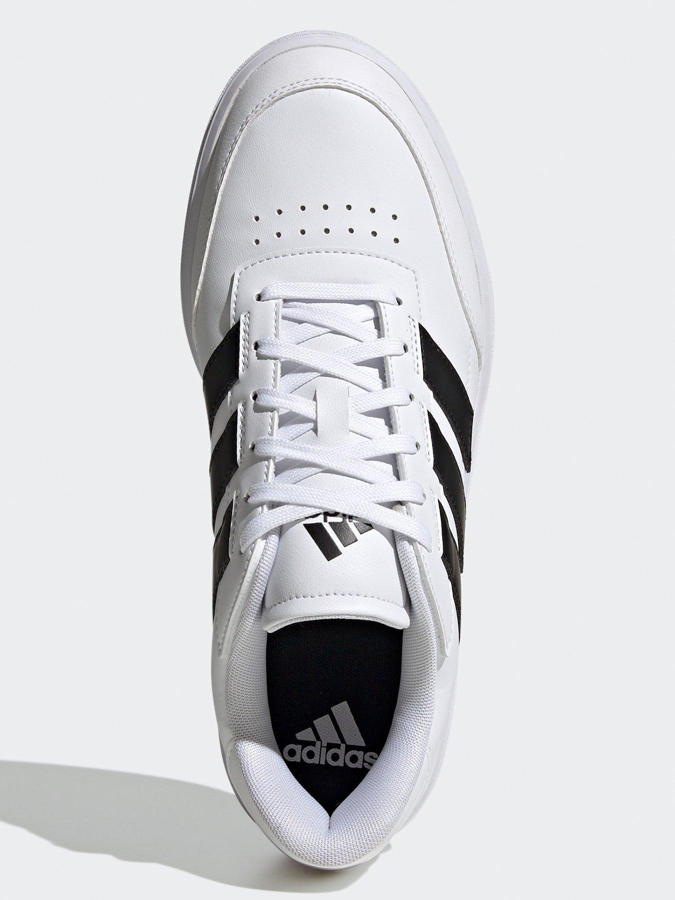 Image 5 of 8 of adidas Sportswear Mens Courtblock Trainers - White/Black