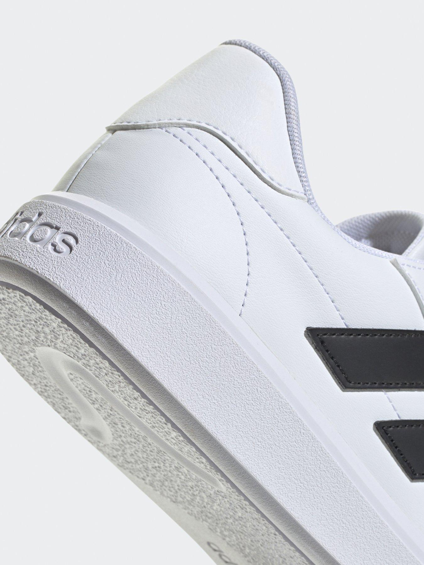 Image 6 of 6 of adidas Sportswear Mens Courtblock Trainers - White/Black