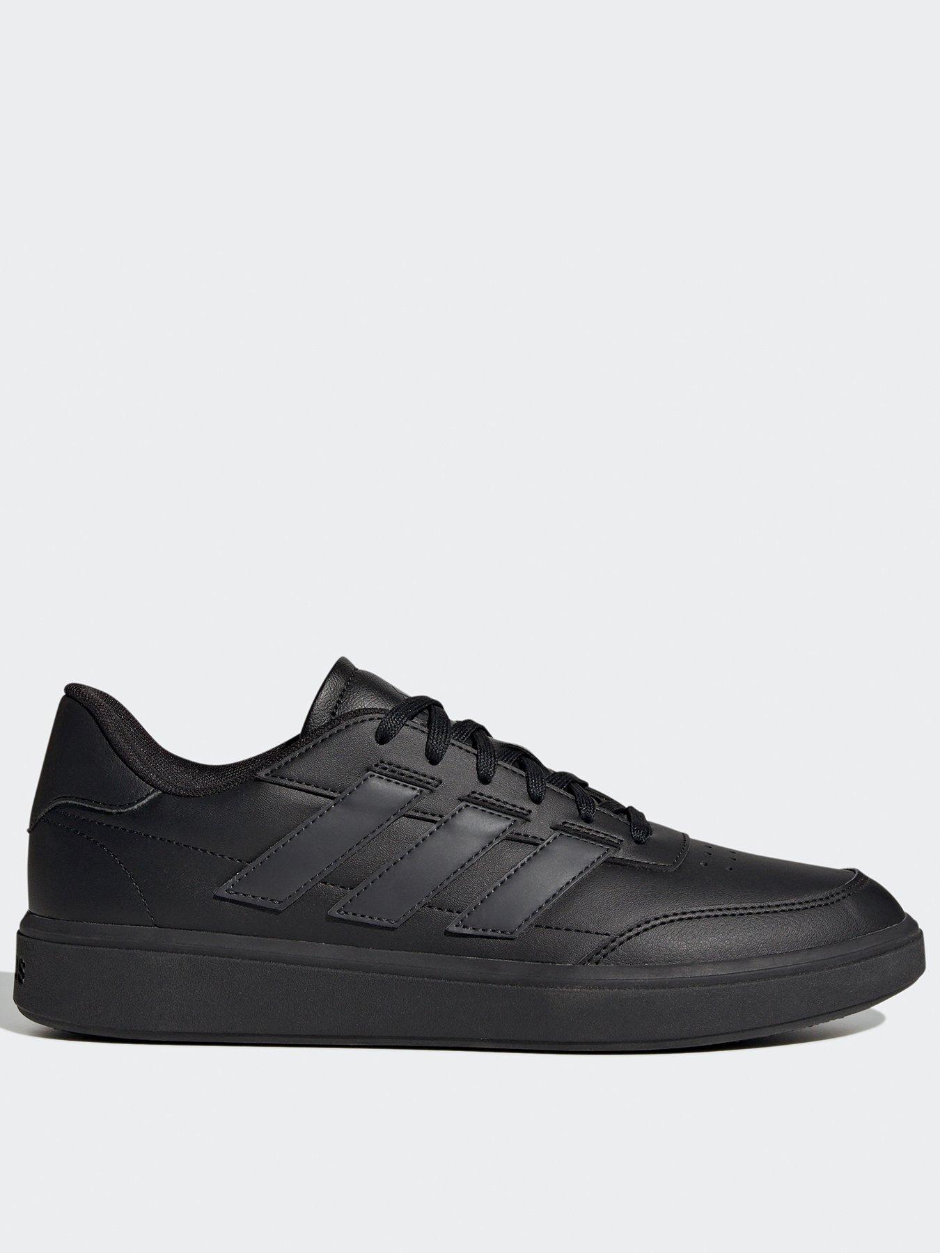 Men's adidas trainers black best sale