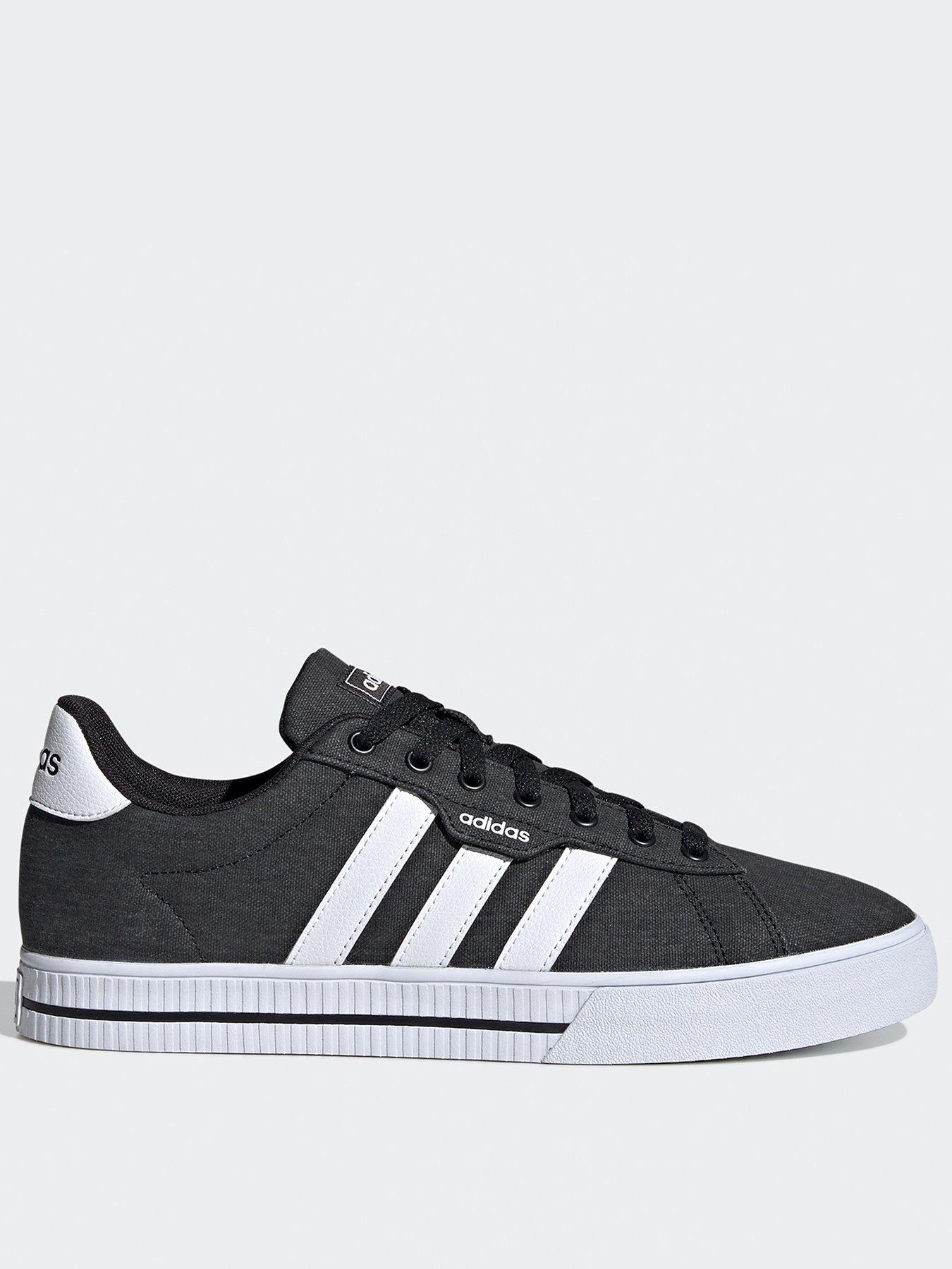 Black clearance adidas canvas