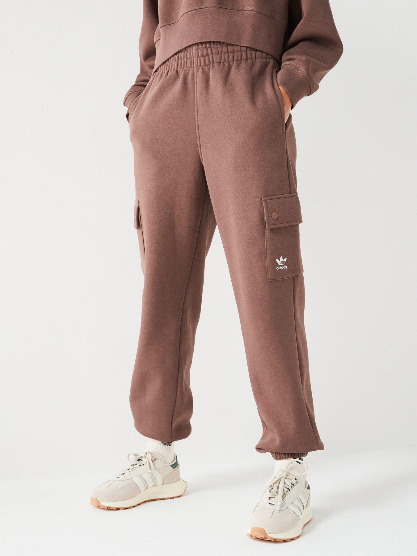 adidas Originals Womens Cargo Jogger - Brown