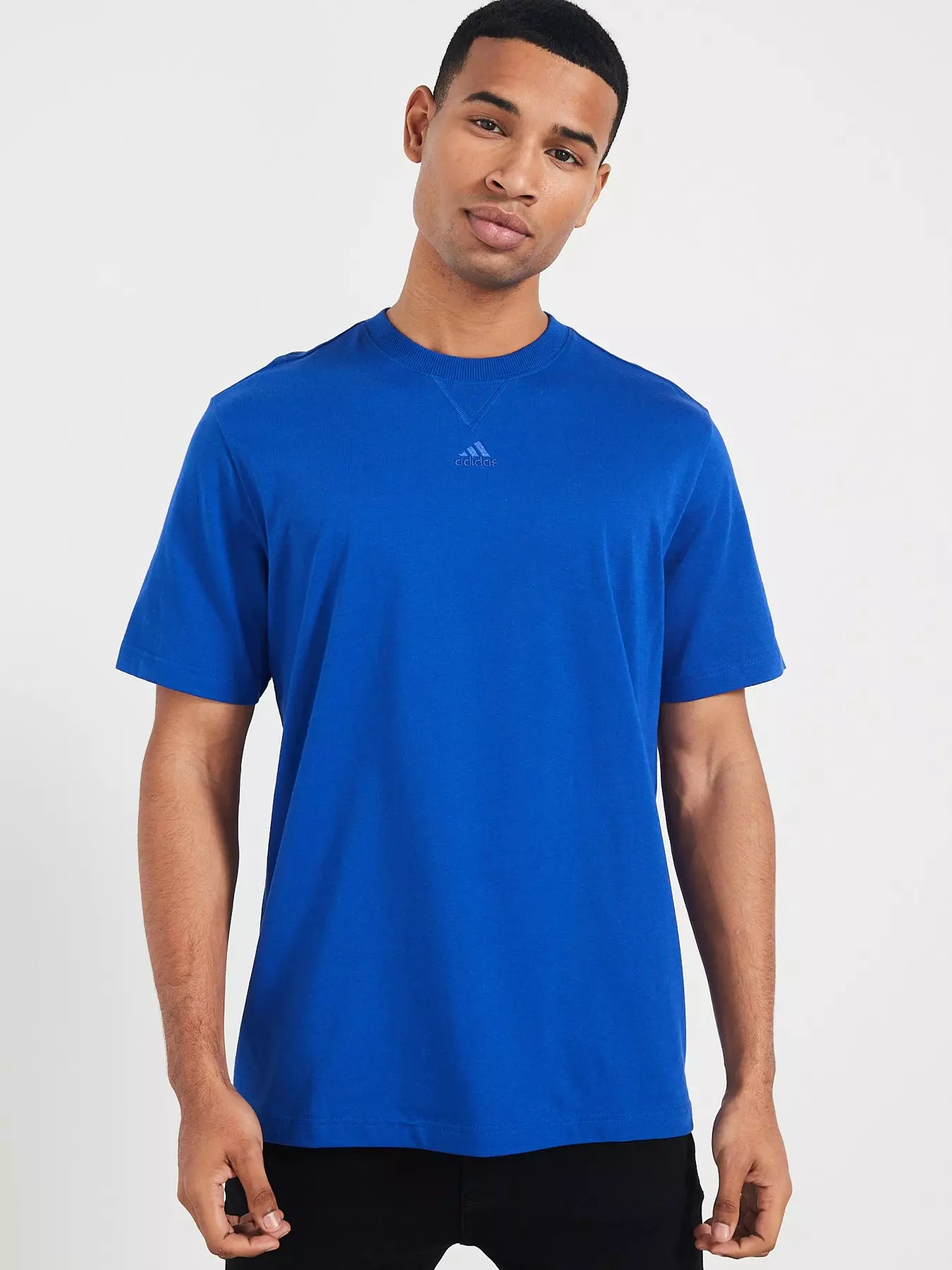Blue | Adidas | T-shirts | Men polos Sportswear & 